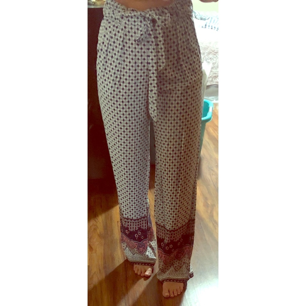 Hollister high waisted loose pants